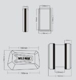 WILDMAN XLE6S Bike Case/Mount Frame Bag Black - imagine 6