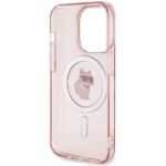 Karl Lagerfeld KLHMP15XHFCCNOP iPhone 15 Pro Max 6.7" pink hardcase IML Choupette MagSafe - imagine 7