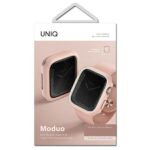 UNIQ Moduo Case Apple Watch Series 4/5/6/7/8/9/SE/SE2/SE3 44/45mm blush-white - imagine 5
