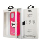 Karl Lagerfeld KLHCP12MCHTRP iPhone 12/12 Pro 6,1" pink hardcase Glitter Choupette Fluo - imagine 8