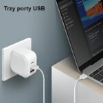 UNIQ Verge Pro Charger 66W Gan USB-C cloud white - imagine 5