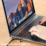 USAMS braided cable U62 2xUSB-C/USB-A/Lightning 1.2m PD Fast Charge black SJ483USB01 (US-SJ483) - imagine 4