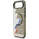 BMW M IML Metal Buttons Tricolor Lines MagSafe case for iPhone Air anthracite - imagine 6