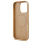 Karl Lagerfeld KLHMP16LPKHPORPE iPhone 16 Pro 6.3" hardcase beige Leather Monogram Metal Logo - imagine 7