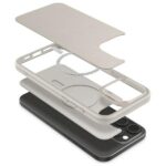 Spigen Cyrill Kajuk MAG iPhone 16 Pro Max 6.9" Magsafe cream ACS08396 - imagine 7