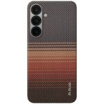 Case PITAKA Moonrise Tactile Woven MagSafe for Samsung Galaxy S25 sunset - imagine 2