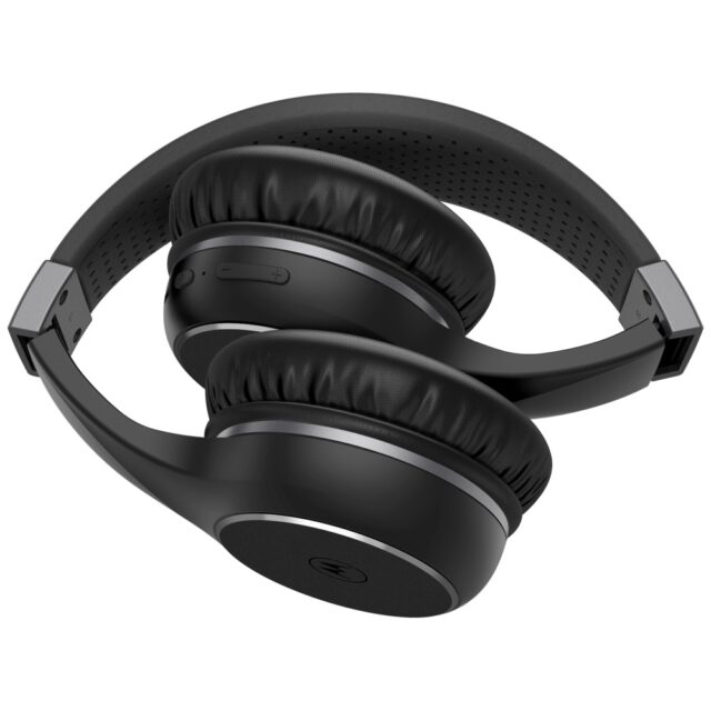 Over-ear Bluetooth headphones Motorola XT220 black - imagine 4