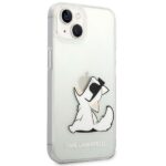 Karl Lagerfeld KLHCP14SCFNRC iPhone 14/ 15 / 13 6,1" hardcase ransparent Choupette Fun - imagine 4