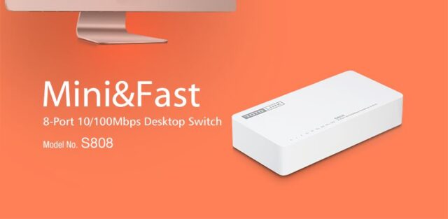 Totolink S808 | Switch | 8x RJ45 100Mb/s, Desktop - imagine 4
