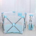 Extralink Kids Playpen, Foldable Playground and Dry Pool for Kids 140x68cm k-461 - imagine 2