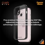 PanzerGlass ClearCase iPhone 15 6.1"D3O 2xMilitary grade  black 1176 - imagine 8