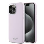 DKNY DKHMP15XSMCHLP iPhone 15 Pro Max 6.7" pink hardcase Liquid Silicone Small Metal Logo MagSafe