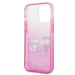 Karl Lagerfeld KLHCP13LTGKCP iPhone 13 Pro / 13 6,1" hardcase pink Gradient Ikonik Karl & Chou - imagine 7