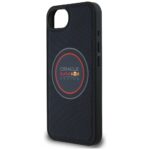 Case Red Bull Meshed Logo and Red Ring   MagSafe for iPhone 16e navy blue - imagine 6