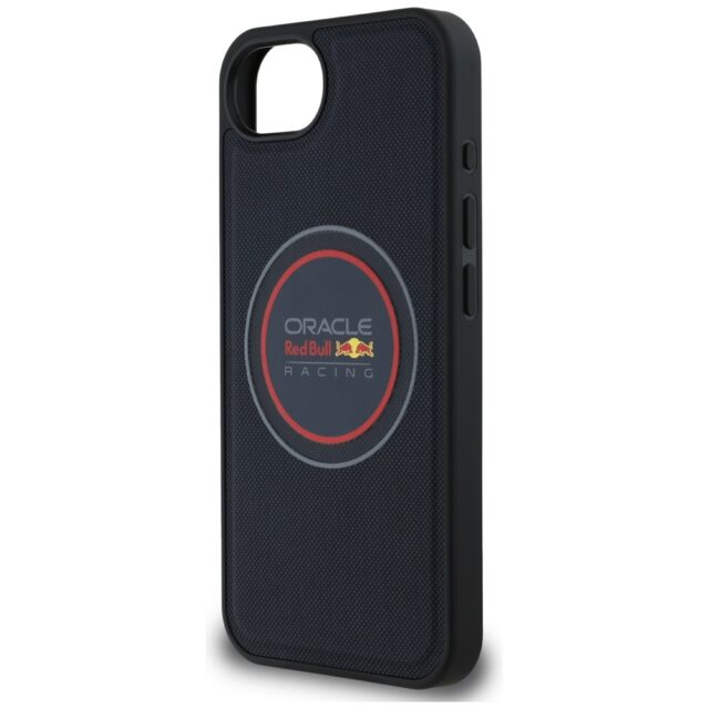 Case Red Bull Meshed Logo and Red Ring   MagSafe for iPhone 16e navy blue - imagine 6