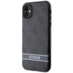 Guess GUHCN61P4SNK iPhone 11 / Xr grey hardcase 4G Stripe - imagine 2