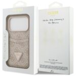 Case Guess 4G Double Card Triangle for iPhone 17 Pro pink - imagine 8
