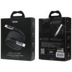 Cable USB-C/USB-C Audi 2.0 Charge & Sync Cable 20V 3A 60W black - imagine 4