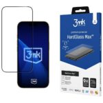 Tempered glass 3MK HardGlass Max for Apple iPhone 17 Pro Max black