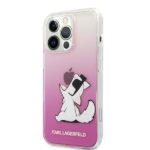 Karl Lagerfeld KLHCP13XCFNRCPI iPhone 13 Pro Max 6,7" hardcase pink Choupette Fun - imagine 2