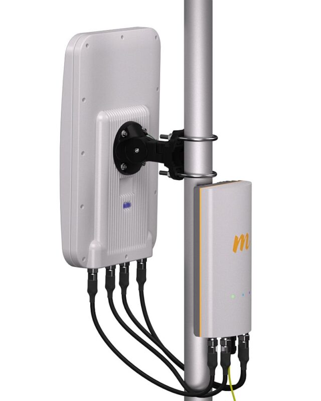 Mimosa A5c | Access point | 1Gbps, 4x4, 4,9-6,4GHz, without antenna - imagine 10
