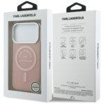 Karl Lagerfeld IML Karl RSG Logo MagSafe Case for iPhone 17 Pro Pink - imagine 8
