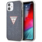 Guess GUHCP12SPCUJULDB iPhone 12 mini 5,4" dark blue hardcase Jeans Collection