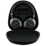 Over-Ear Headphones Karl Lagerfeld Saffiano Elongated Bluetooth ANC black - imagine 4