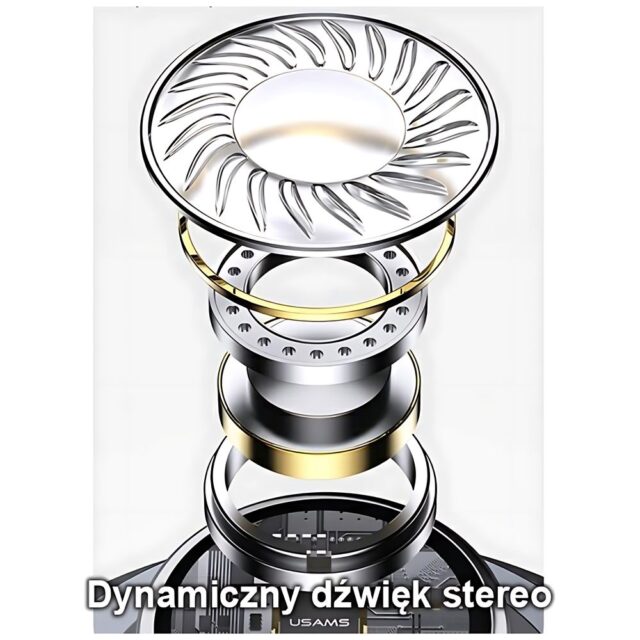 USAMS stereo earphones EP-46 USB-C black 1.2m HSEP4603 - imagine 4