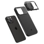 Spigen Optik Armor iPhone 15 Pro Max 6,7" MAG Magsafe black ACS06599 - imagine 10