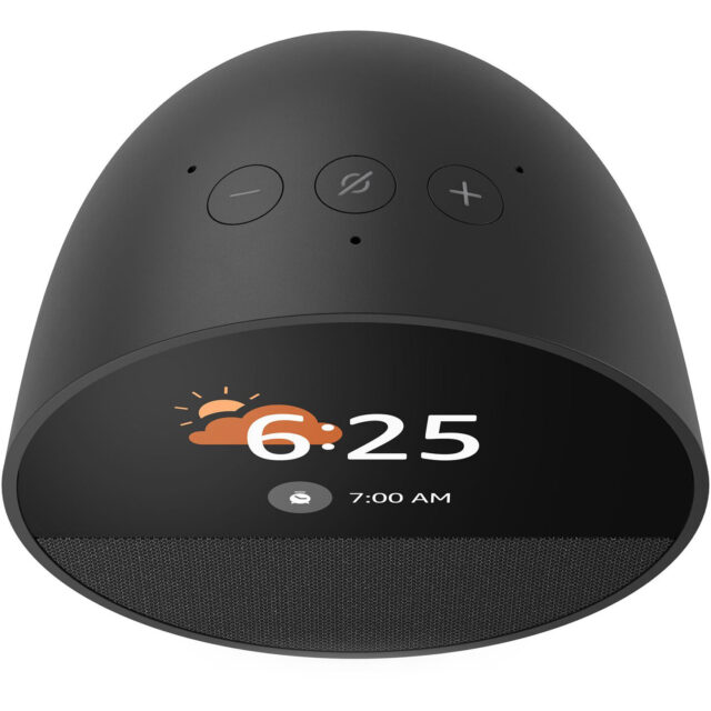 Amazon Echo Spot 2024 Black | Smart Speaker | Alexa - imagine 3