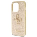 Guess GUHCP14XHG4SGD iPhone 14 Pro Max 6.7" gold hardcase Glitter Script Big 4G - imagine 6