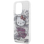 Hello Kitty HKHCP14LHDGPHT iPhone 14 Pro 6.1" white hardcase IML Kitty On Bricks Graffiti - imagine 6