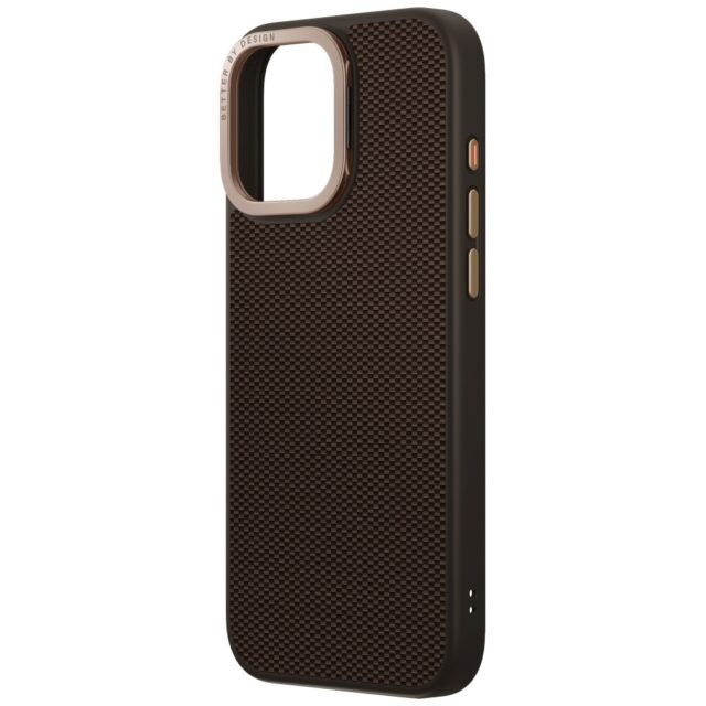 Case UNIQ Keva Max for iPhone 16 Pro Max Magclick Charging Camera Stand brown - imagine 4