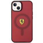 Ferrari FEHMP14SURKR iPhone 14 / 15 / 13 6.1" red hardcase Translucent Magsafe - imagine 3