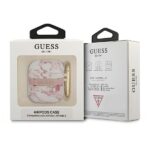 Guess GUA2HCHMAP AirPods cover pink Marble Strap Collection - imagine 3
