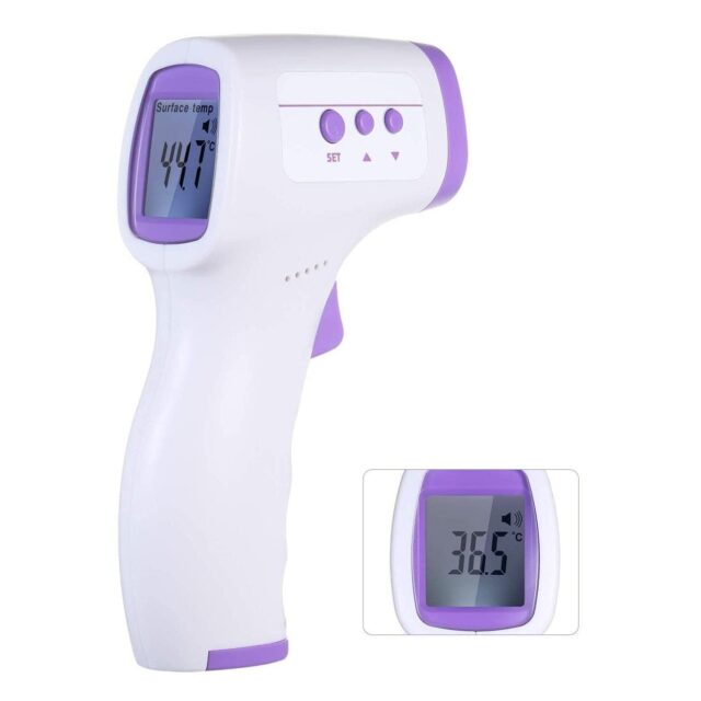 Extralink Smart Life T003 Non-contact Thermometer, White - imagine 3