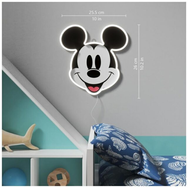 Neon Yellowpop Disney Mickey Printed     Face - imagine 3