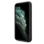 Guess GUHCN65G4GLGR iPhone 11 Pro Max grey hard case 4G Stripe Collection - imagine 6