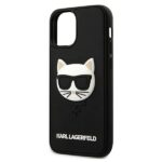 Karl Lagerfeld KLHCP12SCH3DBK iPhone 12 mini 5,4" black hardcase 3D Rubber Choupette - imagine 6