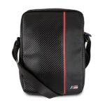BMW BMTB8CAPRBK Tablet Bag 8" black Carbon / Red Stripe
