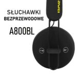 AWEI A800BL Bluetooth on-ear headphones black - imagine 4