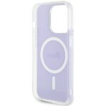 Guess GUHMP15LHITSU iPhone 15 Pro 6.1" purple hardcase IML Iridescent MagSafe - imagine 7