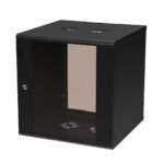 Extralink Premium 12U 600x600 Black | Rack cabinet | tool-free mounting, wall-mounted - imagine 2