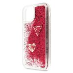 Guess GUOHCN61GLHFLRA iPhone 11 6,1" /Xr raspberry hardcase Glitter Charms - imagine 4