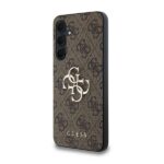 Guess GUHCSA354GMGBR A35 A356 brown hardcase 4G Big Metal Logo - imagine 2