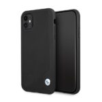Case BMW BMHCN61RCDPK iPhone 11 / Xr 6.1" black hardcase Leather Deboss