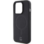 Mercedes MEHMP15L23RCMK iPhone 15 Pro 6.1" Black Hardcase Smooth Leather MagSafe - imagine 6