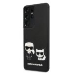 Karl Lagerfeld KLHCS21LPCUSKCBK S21 Ultra G998 black hardcase Ikonik Karl & Choupette - imagine 2