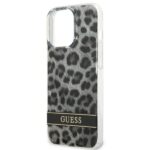 Guess GUHCP13LHSLEOK iPhone 13 Pro / 13 6,1" grey hardcase Leopard - imagine 6